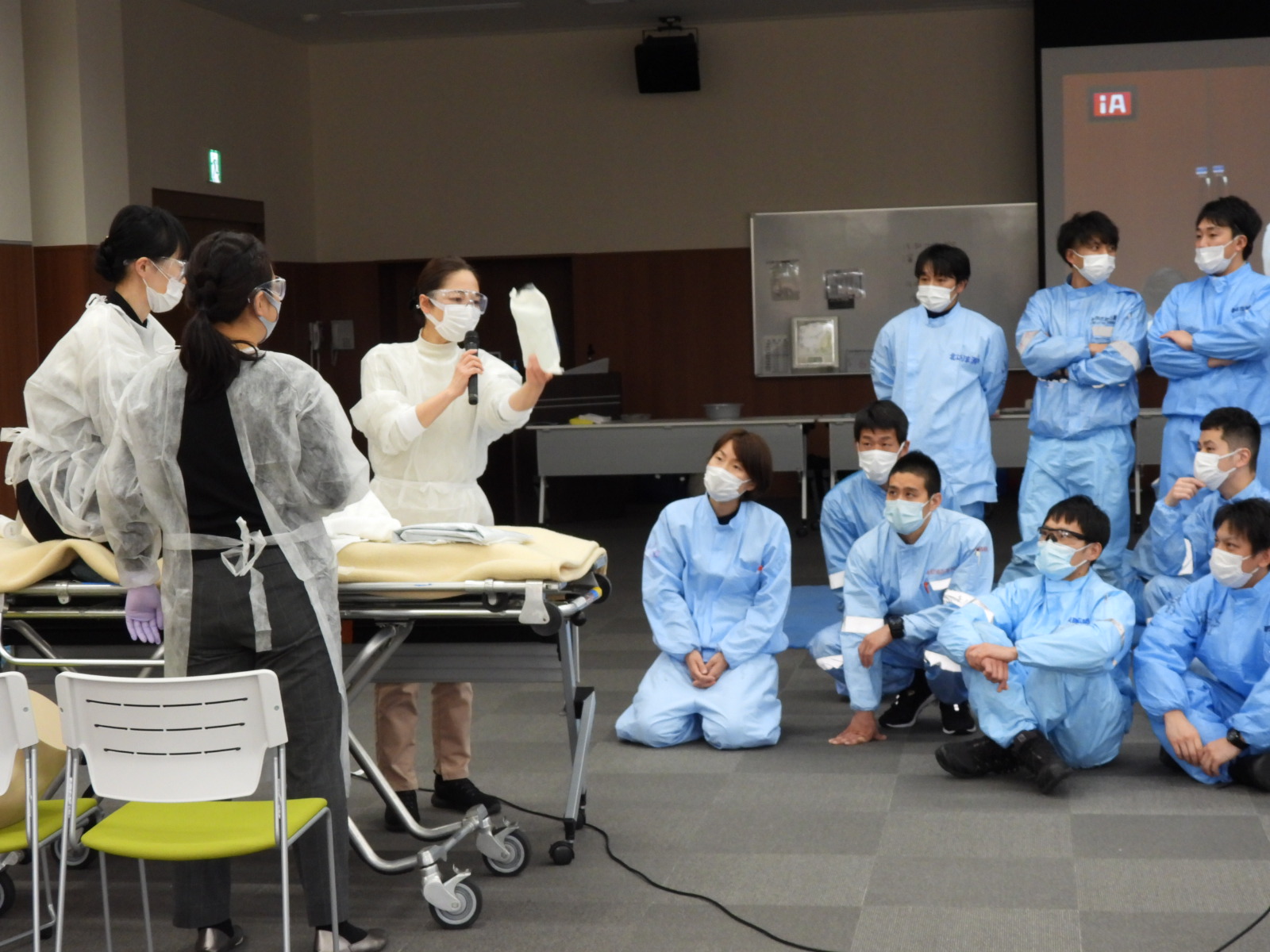 救急救命士への講義に行ってきました！（兵庫県消防学校）